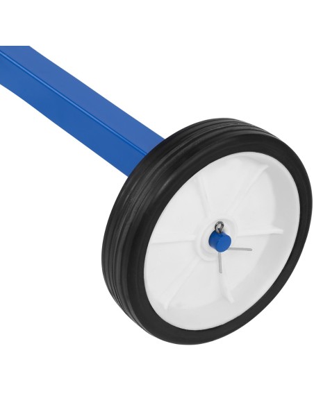 Stovas lakavimo vežimėlis popieriui 30 - 100 cm 4 ritiniams Stovas lakavimo vežimėlis popieriui 30 - 100 cm 4 ritiniams