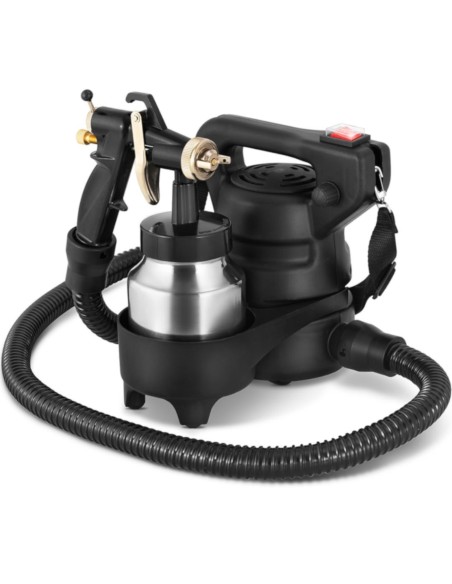 Sieninis lubų purškimo pistoletas 1000ml 800W Sieninis lubų purškimo pistoletas 1000ml 800W