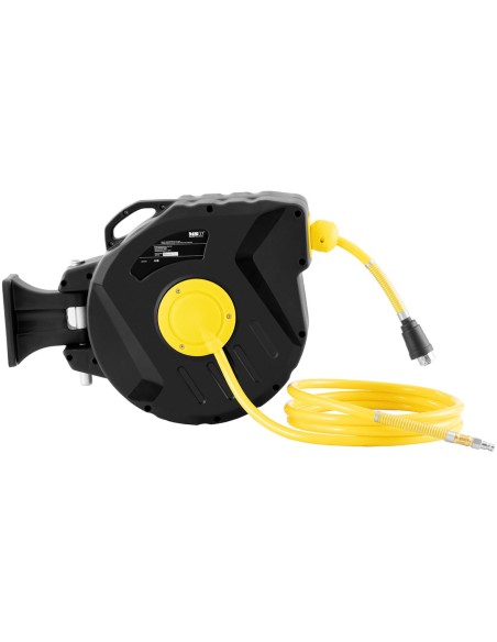 Žarna Pneumatinė slėgio žarna suvyniota ant automatinės ritės 18 bar 20 m + 3 m Žarna Pneumatinė slėgio žarna suvyniota ant automatinės ritės 18 bar 20 m + 3 m