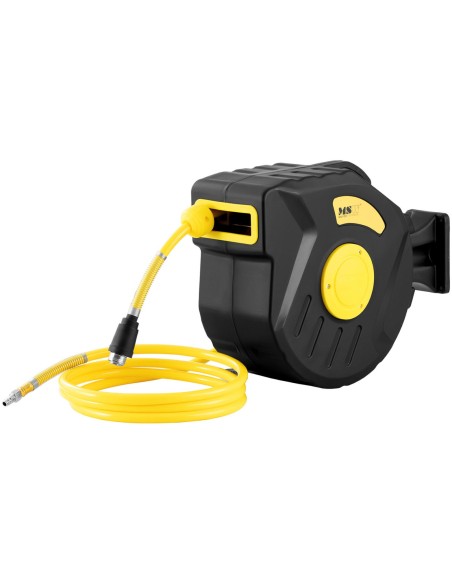 Žarna Pneumatinė slėgio žarna suvyniota ant automatinės ritės 18 bar 20 m + 3 m Žarna Pneumatinė slėgio žarna suvyniota ant automatinės ritės 18 bar 20 m + 3 m