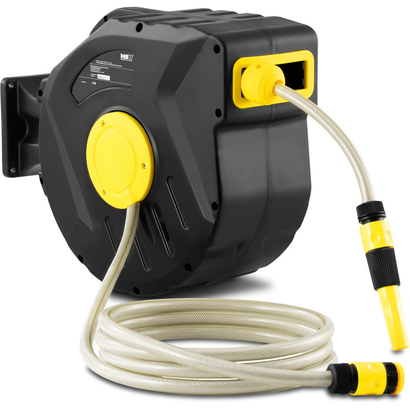 Sodo žarnos ritė su automatine sienine ritine 20 m + 3 m 3/4''