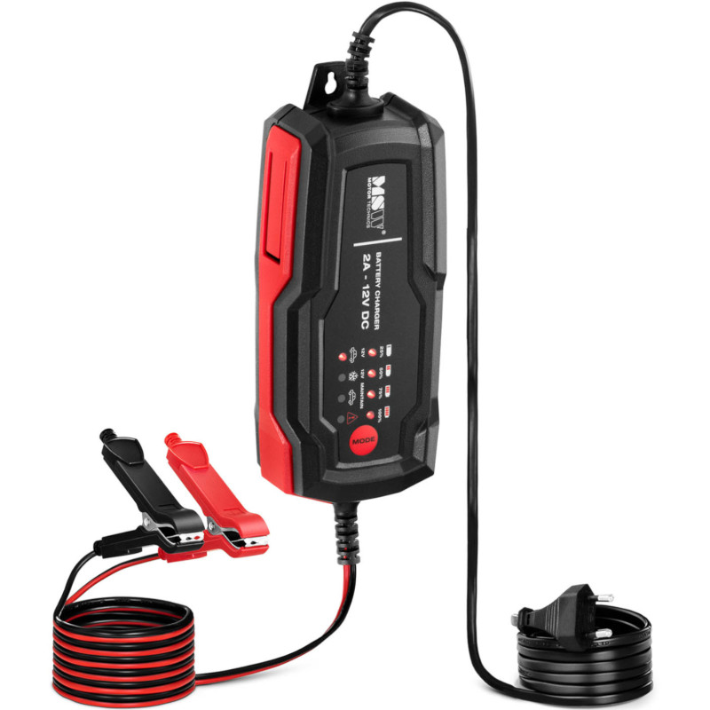 Automatinis automobilinis įkroviklis akumuliatorių įkrovimui 35 W 12 V 2 A