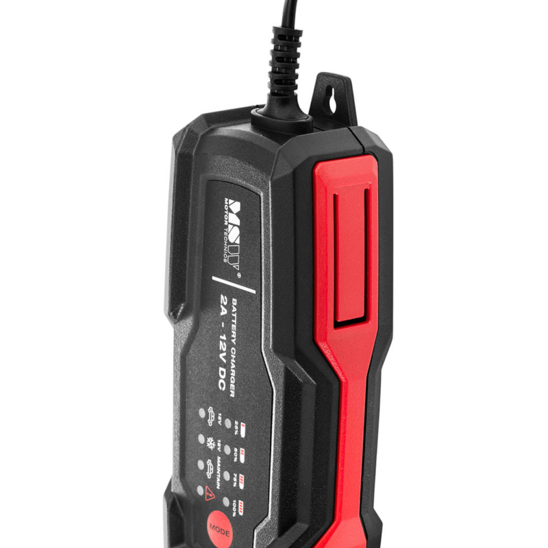Automatinis automobilinis įkroviklis akumuliatorių įkrovimui 35 W 12 V 2 A