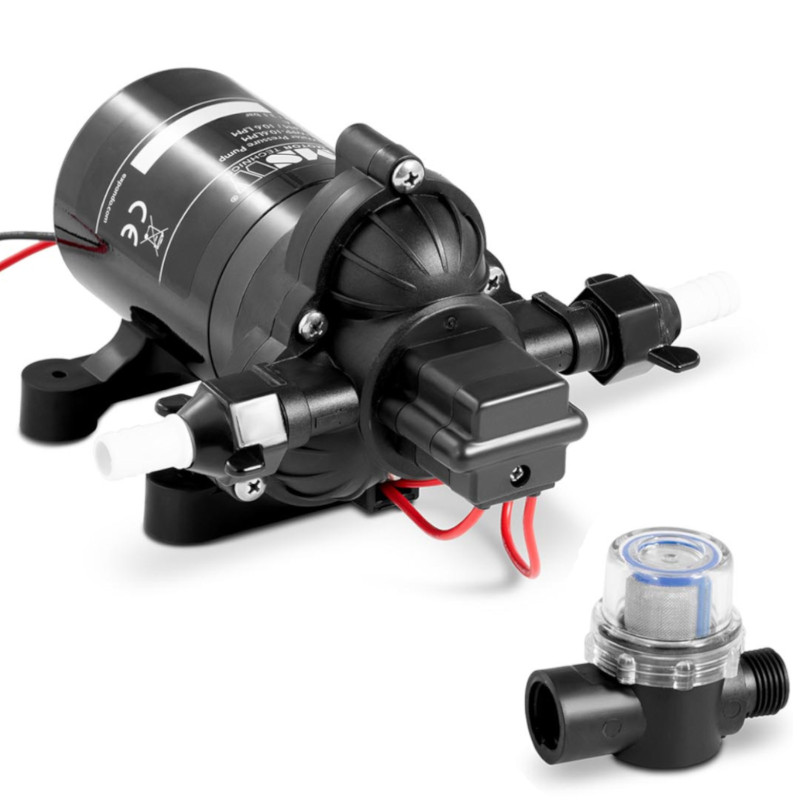 Slėginio vandens siurblys jachtai kemperiui 11,3 l/min 3,1 bar 12 V 4,5 A