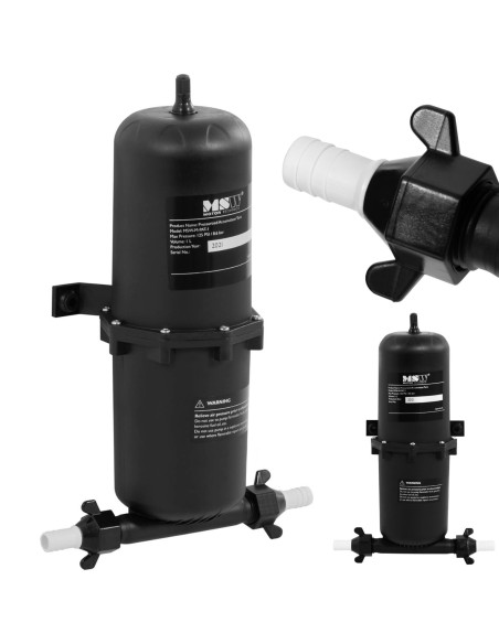 Slėgio siurblio išsiplėtimo bakas 1 l 8,6 bar 1/2'' Slėgio siurblio išsiplėtimo bakas 1 l 8,6 bar 1/2''