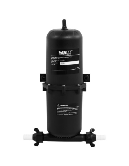 Slėgio siurblio išsiplėtimo bakas 1 l 8,6 bar 1/2'' Slėgio siurblio išsiplėtimo bakas 1 l 8,6 bar 1/2''