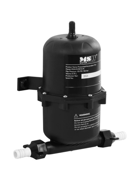 Slėgio siurblio išsiplėtimo bakas 0,75 l 8,6 bar 1/2'' Slėgio siurblio išsiplėtimo bakas 0,75 l 8,6 bar 1/2''