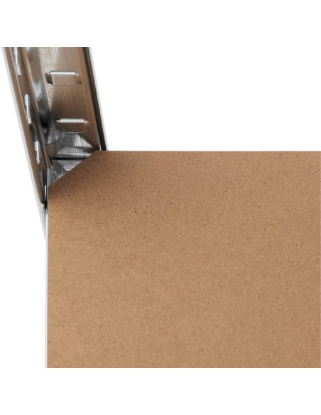 Metalinė laikymo lentyna su 5 lentynomis 750 kg 100 x 60 x 197 cm pilka Metalinė laikymo lentyna su 5 lentynomis 750 kg 100 x 60 x 197 cm pilka