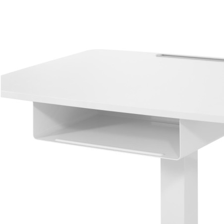 Nešiojamojo kompiuterio stovo stalas pakreiptas reguliuojamas su lentyna 80 x 56 cm 760 - 1130 mm Nešiojamojo kompiuterio stovo stalas pakreiptas reguliuojamas su lentyna 80 x 56 cm 760 - 1130 mm