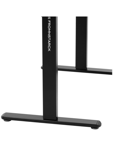 Elektra reguliuojamo aukščio kampinis stalas 140 x 90 cm A 720 - 1200 mm Juoda Elektra reguliuojamo aukščio kampinis stalas 140 x 90 cm A 720 - 1200 mm Juoda