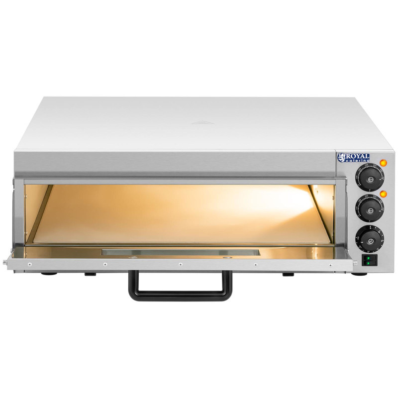 Vienos kameros picos orkaitė su stiklu 1 pica 60 cm 230 V 3000 W