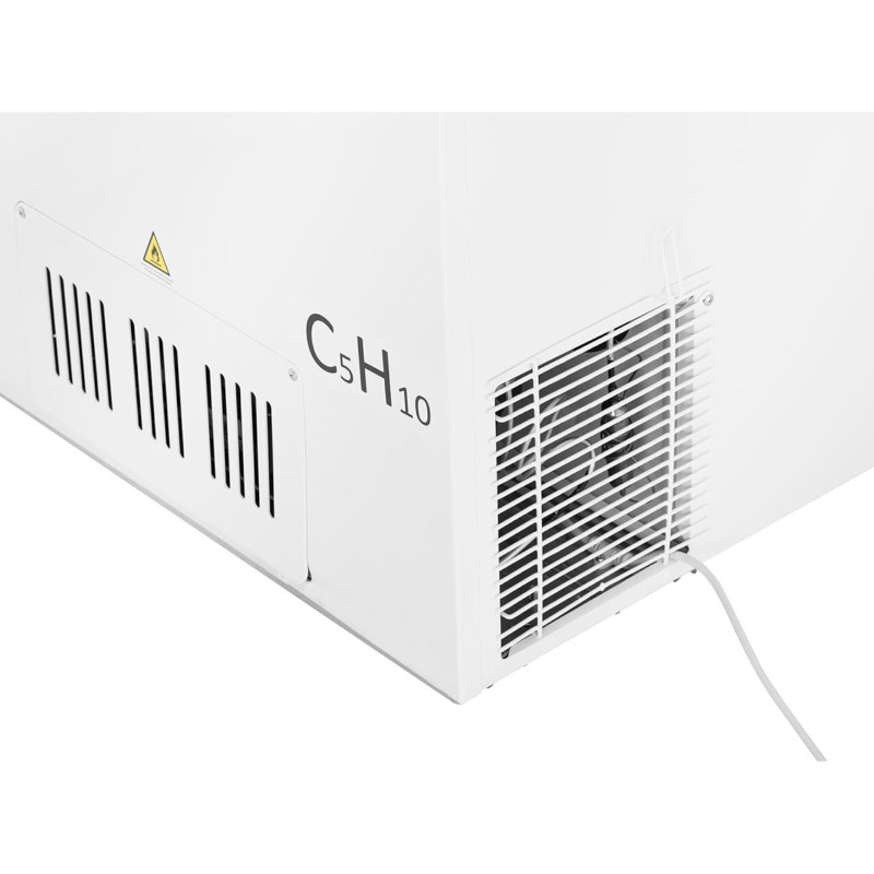 Užrakinamas krūtinės šaldiklis 4 krepšeliai 459 L -12 iki -28 C 135 W