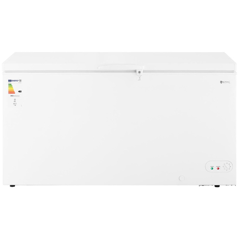 Užrakinamas krūtinės šaldiklis 4 krepšeliai 459 L -12 iki -28 C 135 W