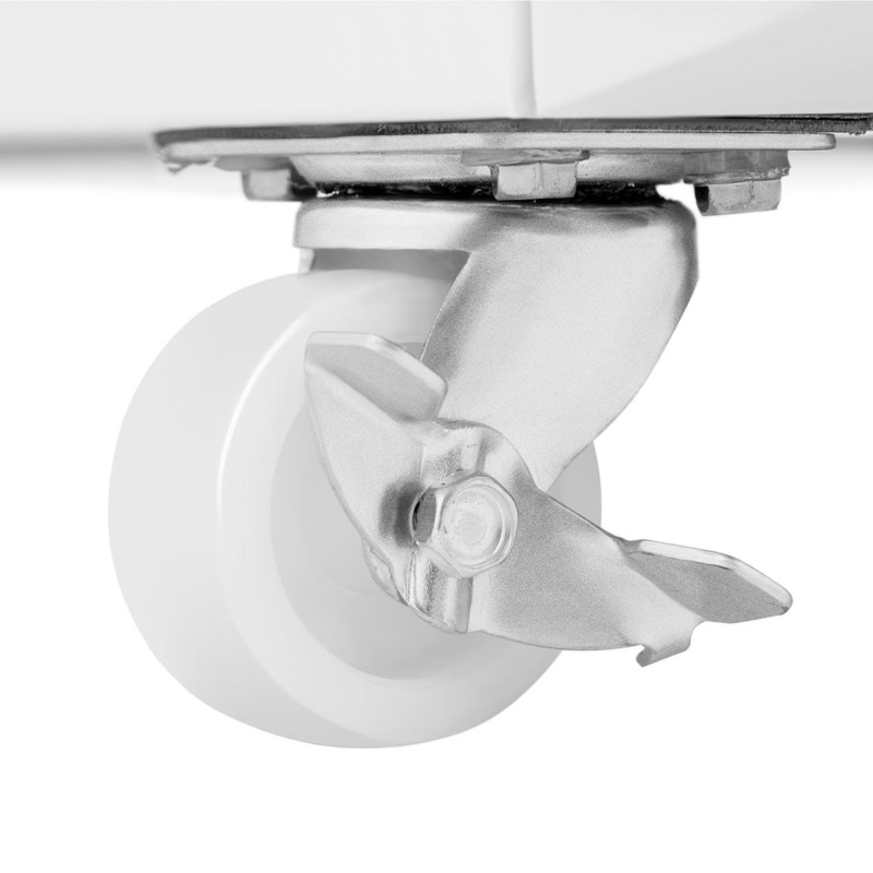 Šaldytuvo aušintuvas gėrimams dvigubo stiklo LED 2-10 C 600 l baltas