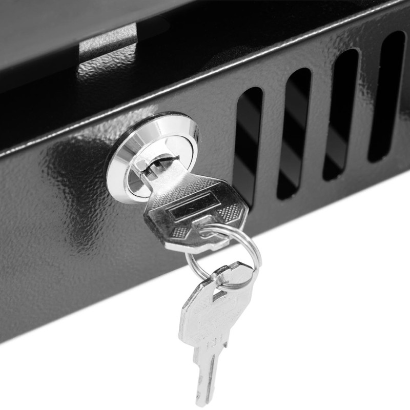 Šaldytuvas stiklinis baras šaldytuvas gėrimams LED 2-10 C 108 l juodas