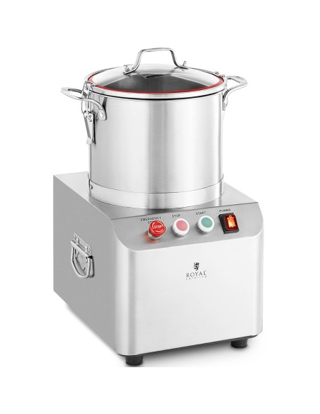 Maitinimo peilių pjaustytuvas smulkinimui, mėsos daržovių pjaustymui, pjaustymui 1400 aps./min 10 l 750 W Maitinimo peilių pjaustytuvas smulkinimui, mėsos daržovių pjaustymui, pjaustymui 1400 aps./min 10 l 750 W