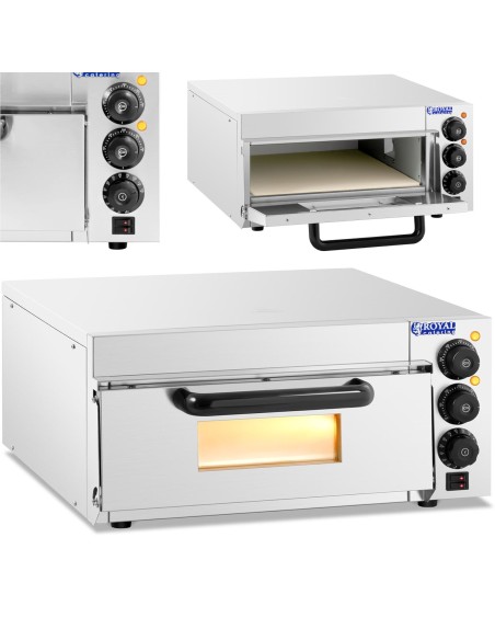 Vienos kameros picos orkaitė su stiklu 1 pica 36 cm 230 V 2000 W Vienos kameros picos orkaitė su stiklu 1 pica 36 cm 230 V 2000 W