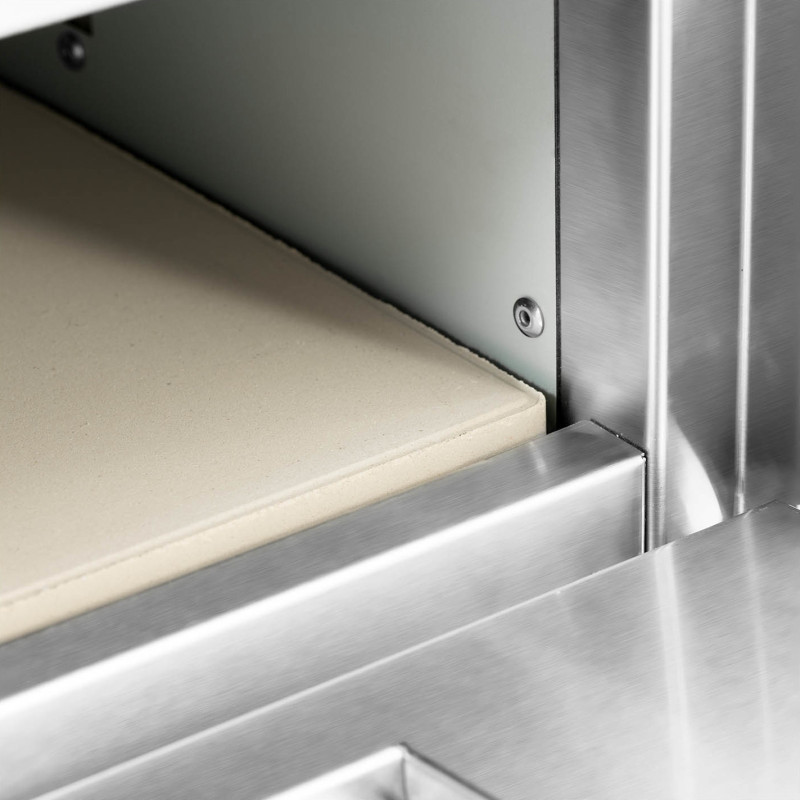 Vienos kameros picos orkaitė su stiklu 1 pica 36 cm 230 V 2000 W
