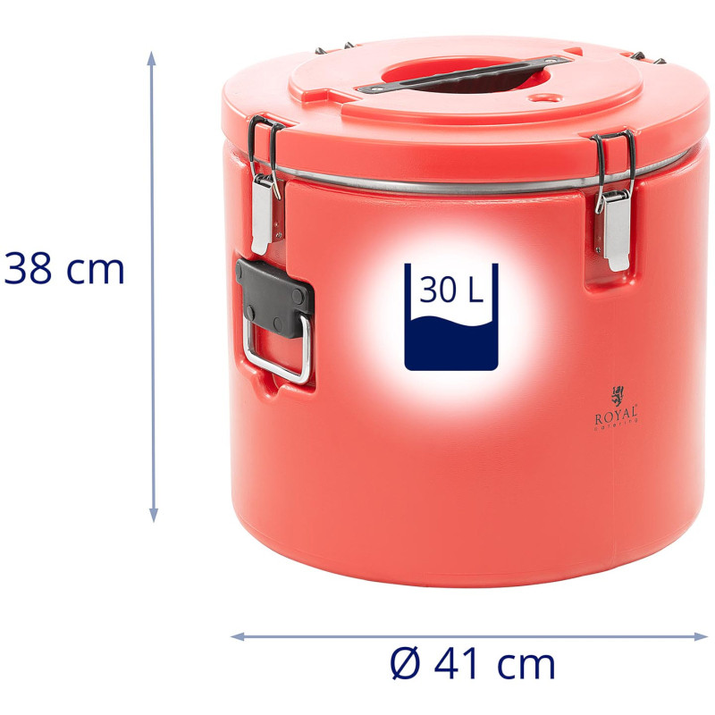 Maitinimo termosas gėrimams gabenti 30 l