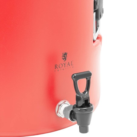 Maitinimo termosas su čiaupu gėrimų transportavimui 30 l