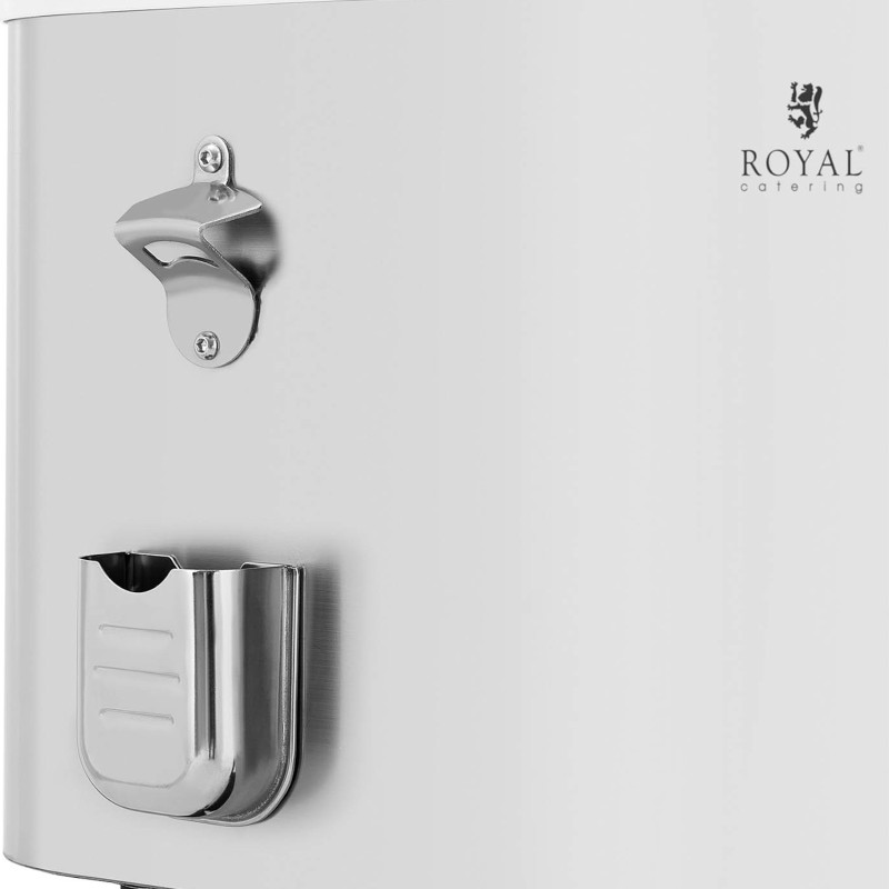 Šaldytuvo konteinerio barmeno vežimėlis ledo gėrimams su lentyna 61 l