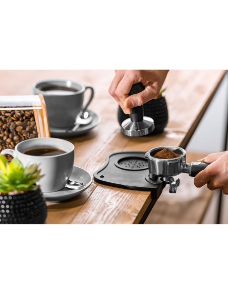 Tamper kavai tamper silikoninis kilimėlis 125 x 175 x 25 mm