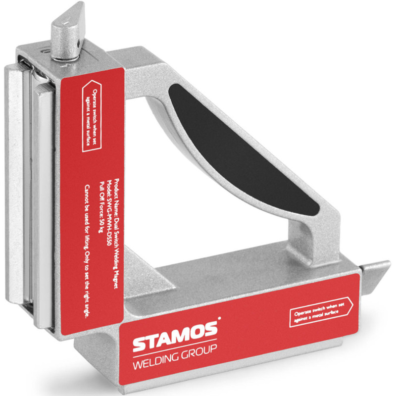 Kampinio strypo magnetinio suvirinimo laikiklis 2 jungikliai kampas nuo 90 iki 50 kg