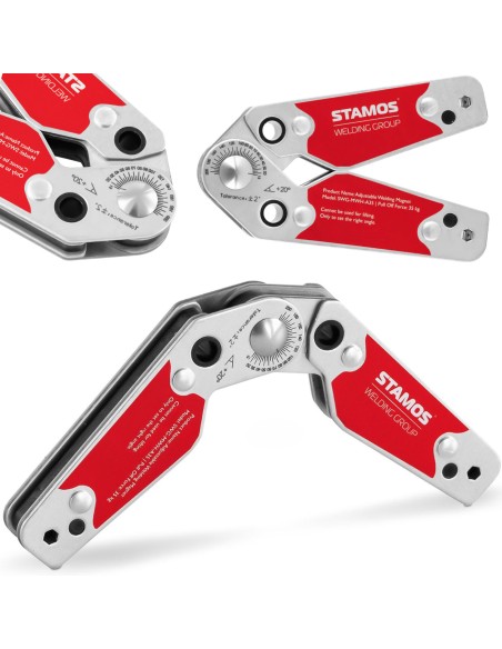 Kampinio strypo magnetinio suvirinimo laikiklio kampas 20-200 iki 35 kg Kampinio strypo magnetinio suvirinimo laikiklio kampas 20-200 iki 35 kg