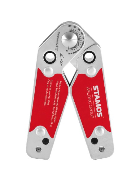 Kampinio strypo magnetinio suvirinimo laikiklio kampas 20-200 iki 35 kg Kampinio strypo magnetinio suvirinimo laikiklio kampas 20-200 iki 35 kg