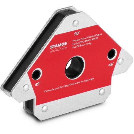 Kampinio strypo magnetinio suvirinimo laikiklio kampas 45/90/135 iki 50 kg Kampinio strypo magnetinio suvirinimo laikiklio kampas 45/90/135 iki 50 kg