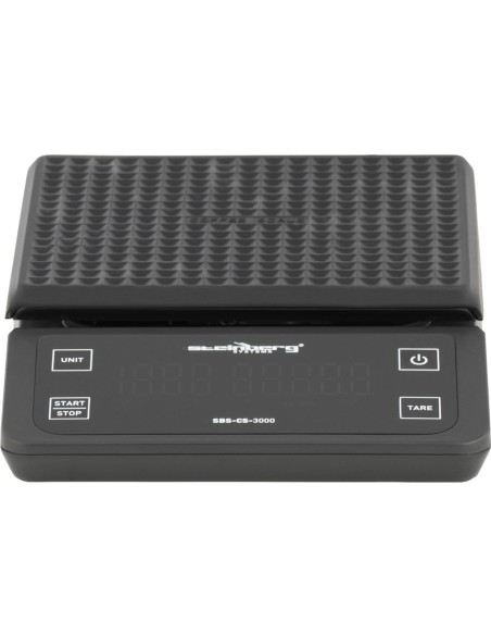 Kavos svarstyklės baristoms LCD 15 x 15 cm 3000g / 0,1g