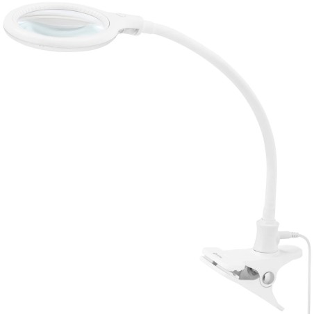 Kosmetikos dirbtuvių šviestuvas didinantis 5 dioptrijas 30x LED sk. 125 mm Kosmetikos dirbtuvių šviestuvas didinantis 5 dioptrijas 30x LED sk. 125 mm