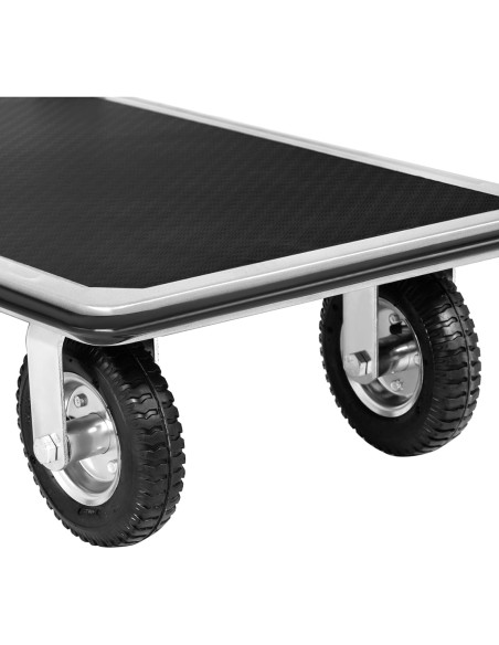 Sulankstomas rankinis laikymo platformos vežimėlis iš vienos pusės iki 300 kg 80 x 60 cm Sulankstomas rankinis laikymo platformos vežimėlis iš vienos pusės iki 300 kg 80 x 60 cm