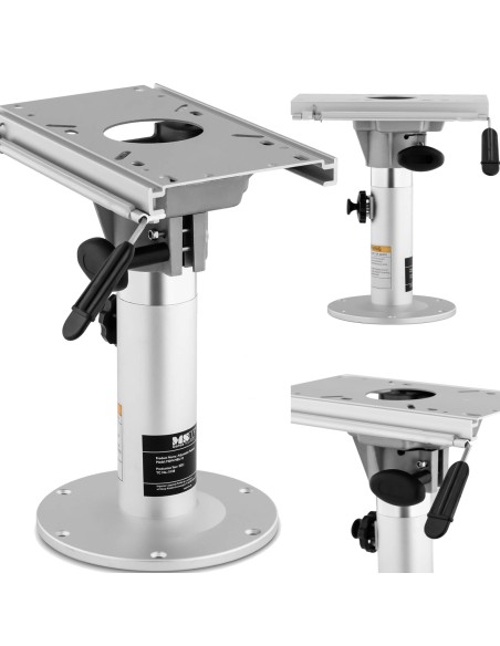 Kojos pagrindo rėmas valties kėdės pasukimui 23 cm aukštis 330-480 mm Kojos pagrindo rėmas valties kėdės pasukimui 23 cm aukštis 330-480 mm