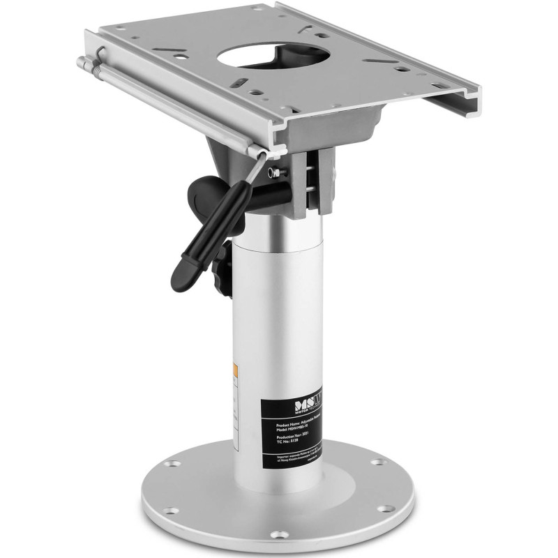 Kojos pagrindo rėmas valties kėdės pasukimui 23 cm aukštis 330-480 mm