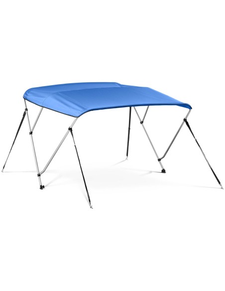 Baldakimo bimini viršus valtims 3 arkos 178 x 152 x 116 cm kobalto