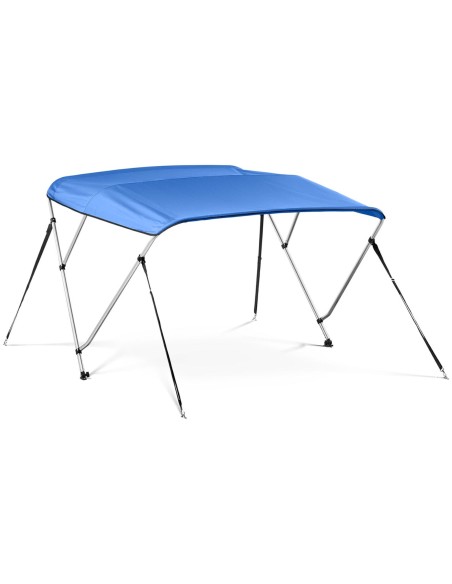 Baldakimo bimini viršus valtims 3 arkos 180 x 194 x 117 cm kobalto Baldakimo bimini viršus valtims 3 arkos 180 x 194 x 117 cm kobalto
