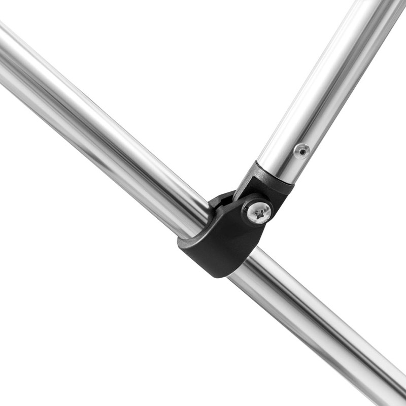 Bimini baldakimas valtims 4 arkos 236 x 261,5 x 146 cm mėlyna