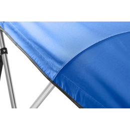 Baldakimo bimini viršus valtims 4 arkos 236 x 194 x 146 cm kobalto