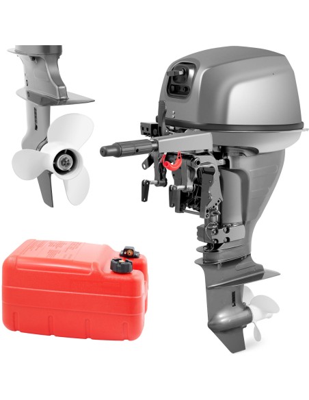 Užbortinis variklis valtims, 4 taktų, 2 cilindrų, 15 AG, 21 l Užbortinis variklis valtims, 4 taktų, 2 cilindrų, 15 AG, 21 l