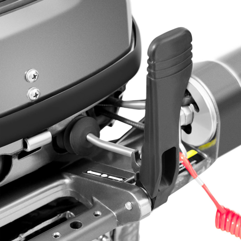 Užbortinis variklis valtims, 4 taktų, 2 cilindrų, 15 AG, 21 l