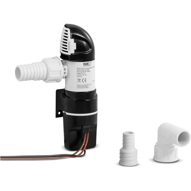 Automatinis triumo vandens siurblys žemas iki 3 m 50 l/min 12 V 3,2 A