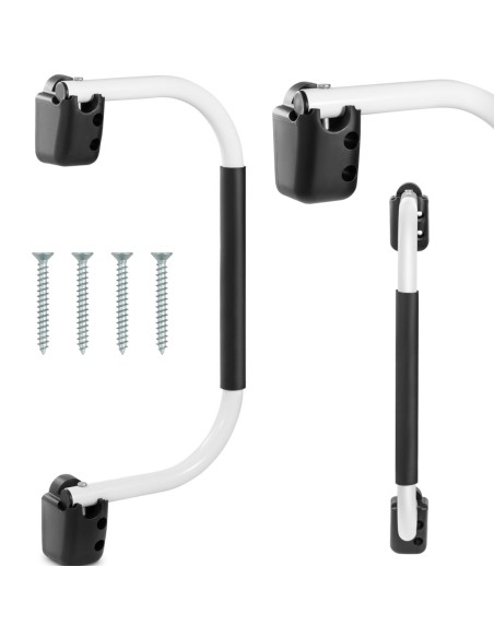 Rankenos turėklų pagalbinė rankena baidarėms ir priekaboms aliuminio balta Rankenos turėklų pagalbinė rankena baidarėms ir priekaboms aliuminio balta