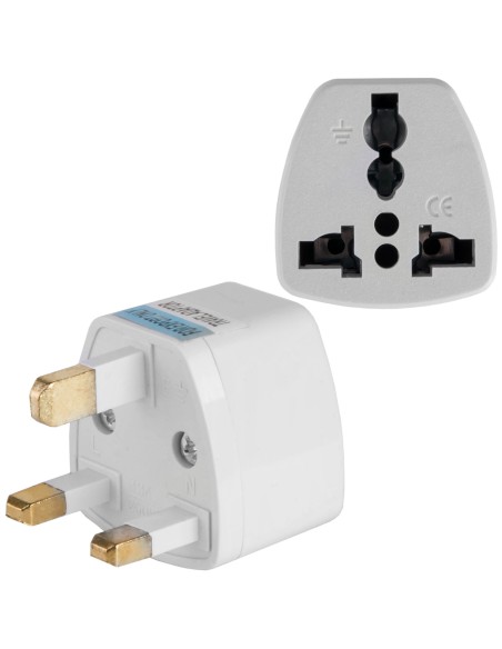ES-JK (G) 230V-250V 13A kištuko adapteris ES-JK (G) 230V-250V 13A kištuko adapteris