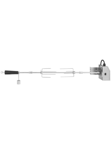 Rotacinis elektrinis iešmas nerūdijančio plieno griliui 83 cm 2 aps./min Rotacinis elektrinis iešmas nerūdijančio plieno griliui 83 cm 2 aps./min
