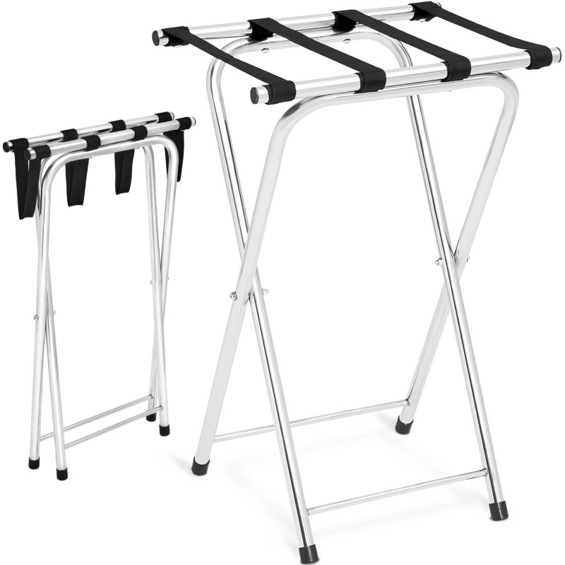 Sulankstomas viešbučio stelažas bagažo lagaminui 54 x 41 x 81 cm iki 105 kg Sulankstomas viešbučio stelažas bagažo lagaminui 54 x 41 x 81 cm iki 105 kg