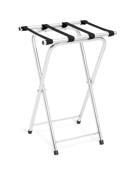 Sulankstomas viešbučio stelažas bagažo lagaminui 54 x 41 x 81 cm iki 105 kg Sulankstomas viešbučio stelažas bagažo lagaminui 54 x 41 x 81 cm iki 105 kg