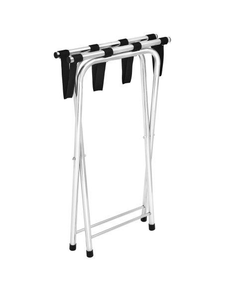 Sulankstomas viešbučio stelažas bagažo lagaminui 54 x 41 x 81 cm iki 105 kg Sulankstomas viešbučio stelažas bagažo lagaminui 54 x 41 x 81 cm iki 105 kg