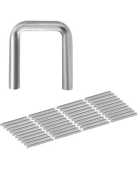 Aliuminio spaustukai Royal Catering 14 x 11,5 rankinei kirpimo mašinai - 4000 vnt. Aliuminio spaustukai Royal Catering 14 x 11,5 rankinei kirpimo mašinai - 4000 vnt.