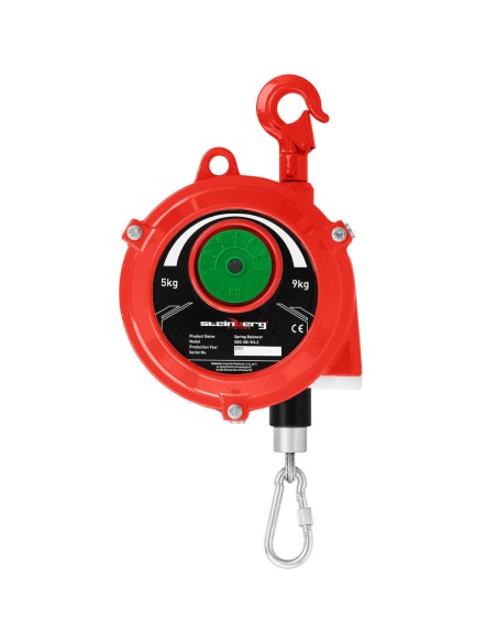 Kabelio balansavimo spyruoklinis įtempimo mažinimas įrankiams 5 - 9 kg 1,3 m Kabelio balansavimo spyruoklinis įtempimo mažinimas įrankiams 5 - 9 kg 1,3 m